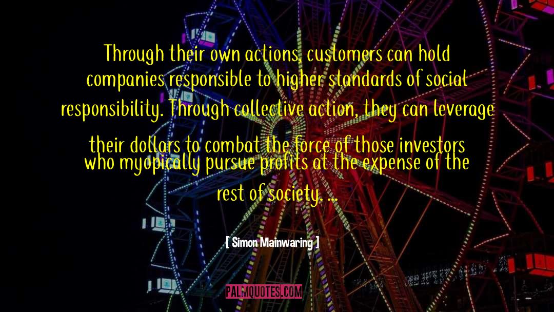 Collective Action quotes by Simon Mainwaring