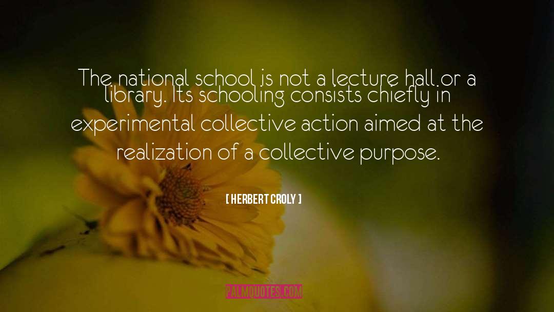 Collective Action quotes by Herbert Croly