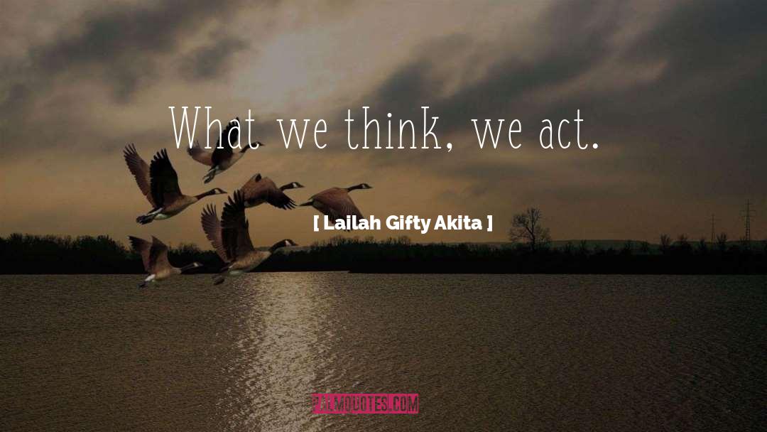 Collective Actions quotes by Lailah Gifty Akita