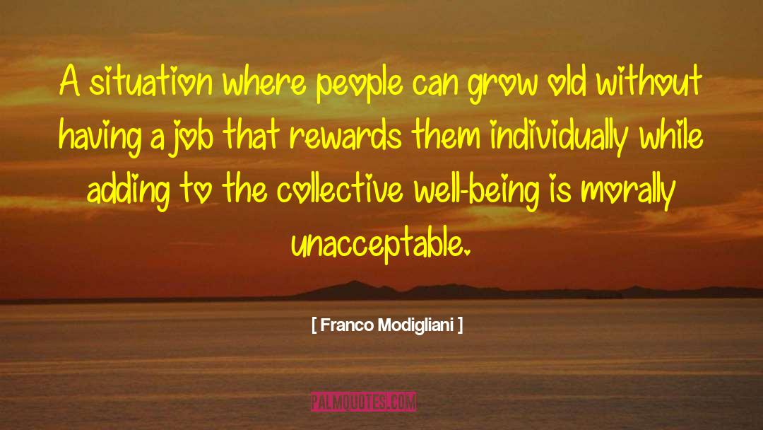 Collective Actions quotes by Franco Modigliani