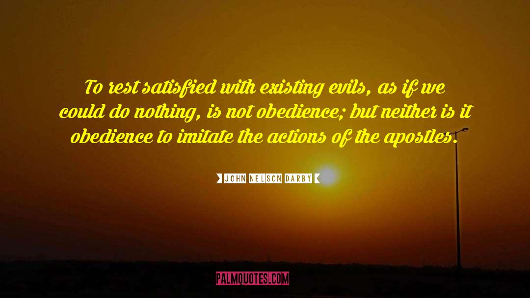 Collective Actions quotes by John Nelson Darby