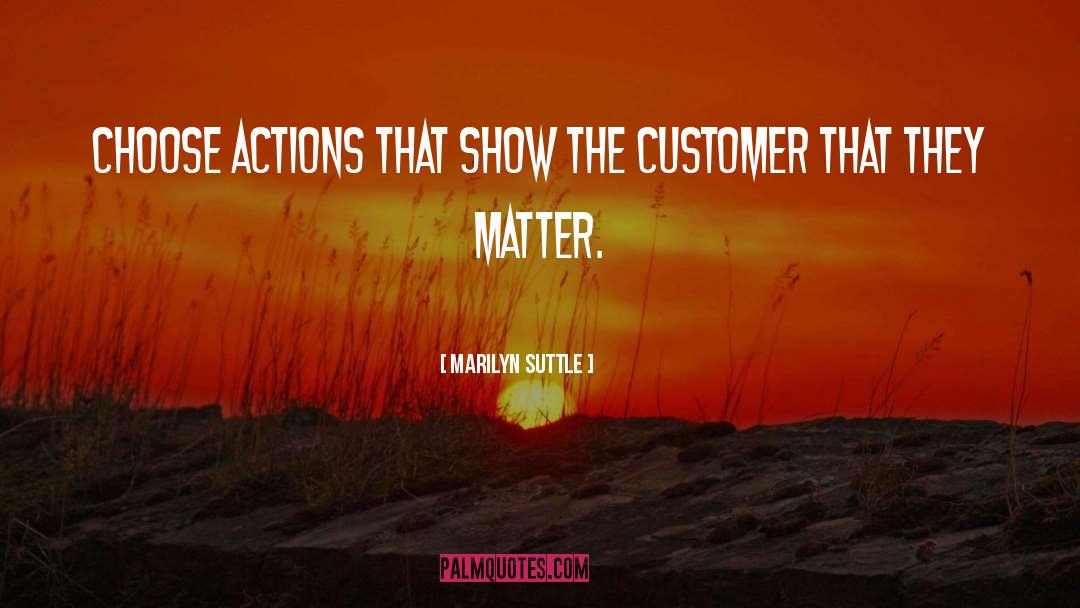 Collective Actions quotes by Marilyn Suttle