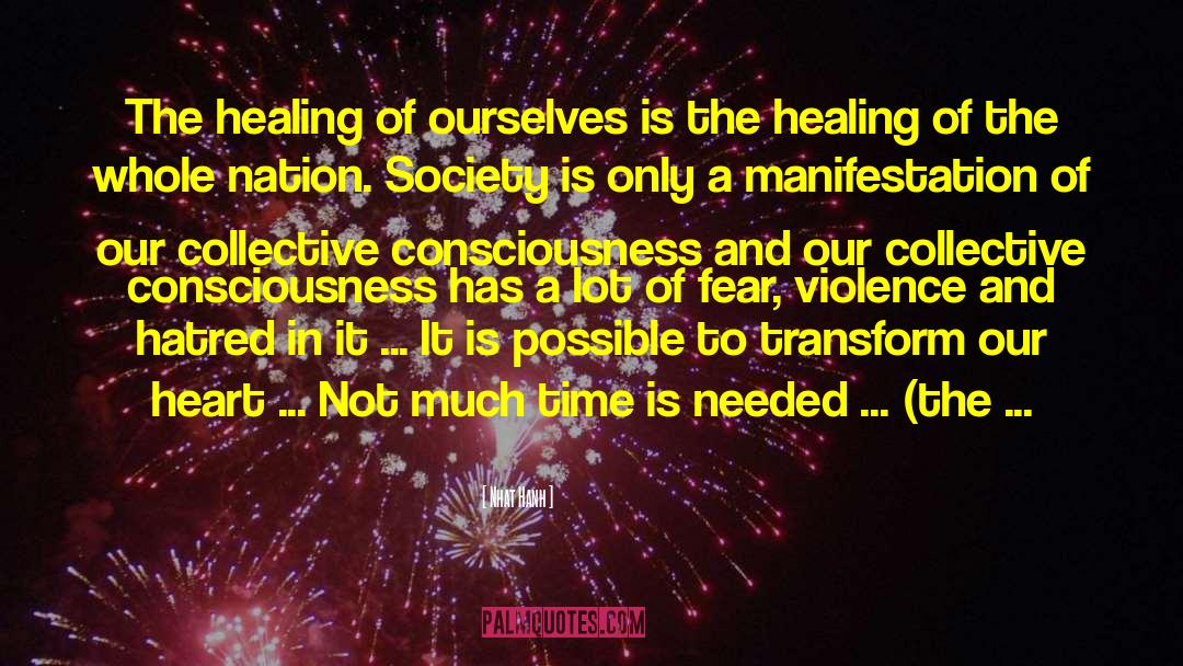 Collective Consciousness quotes by Nhat Hanh