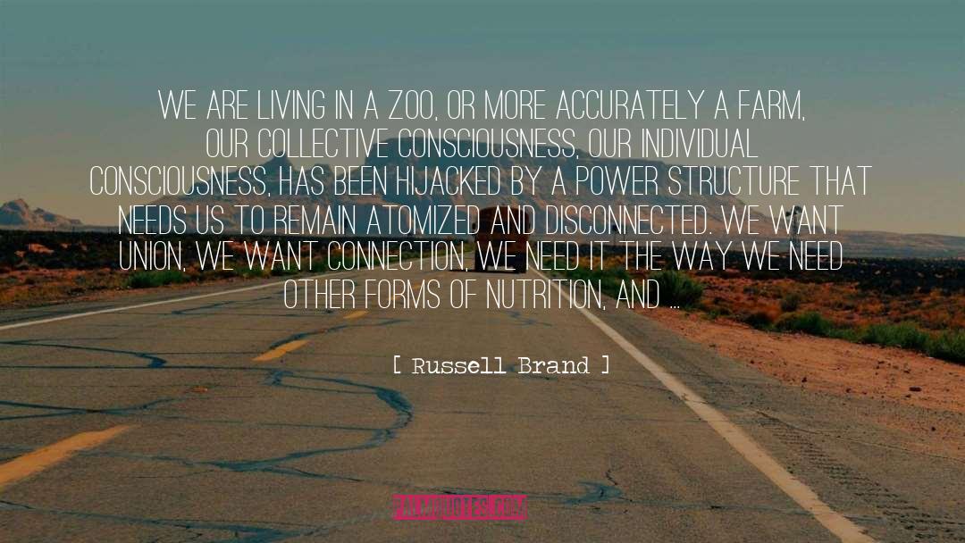 Collective Consciousness quotes by Russell Brand