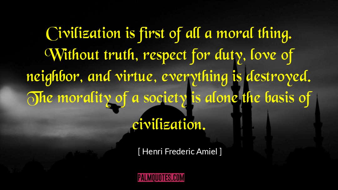 Collective Morality quotes by Henri Frederic Amiel