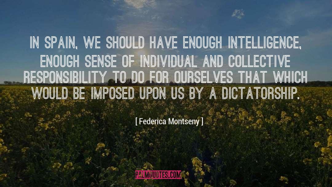 Collective Responsibility quotes by Federica Montseny