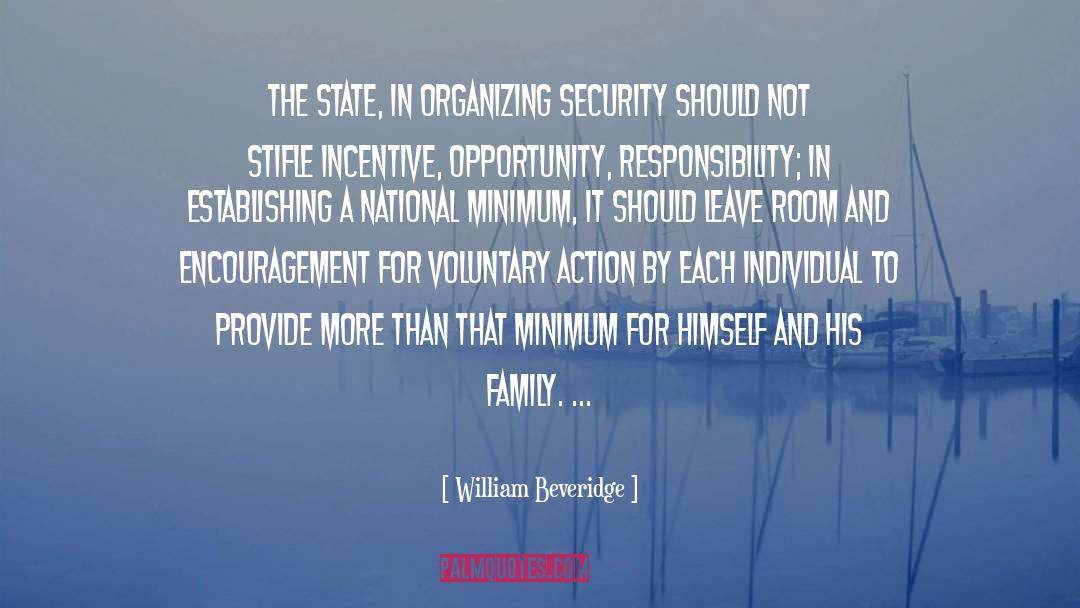 Collective Responsibility quotes by William Beveridge