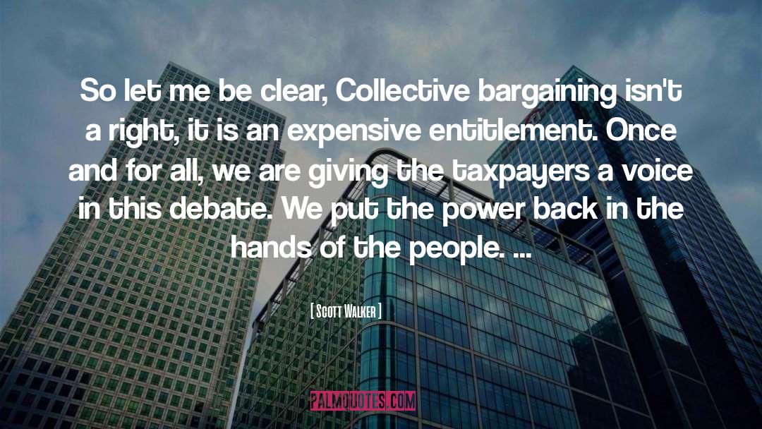 Collectives quotes by Scott Walker