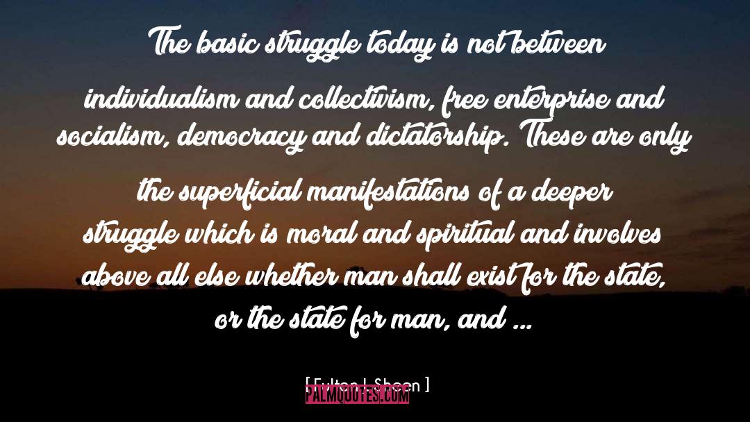 Collectivism quotes by Fulton J. Sheen