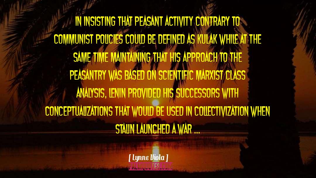 Collectivization quotes by Lynne Viola