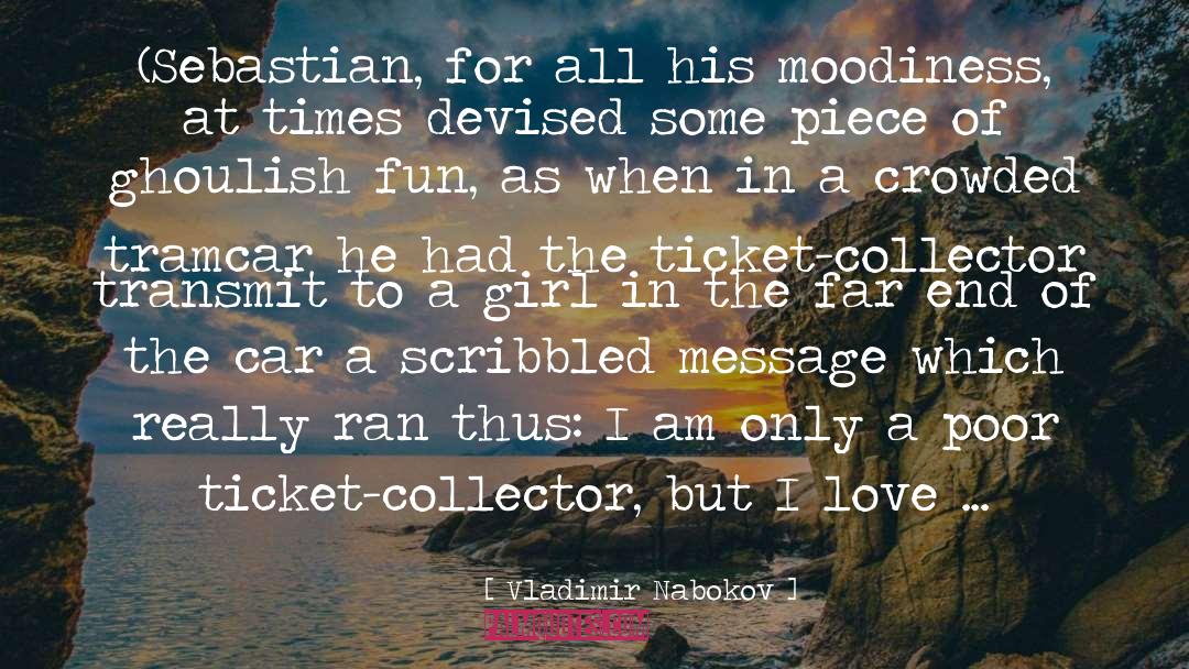 Collector quotes by Vladimir Nabokov