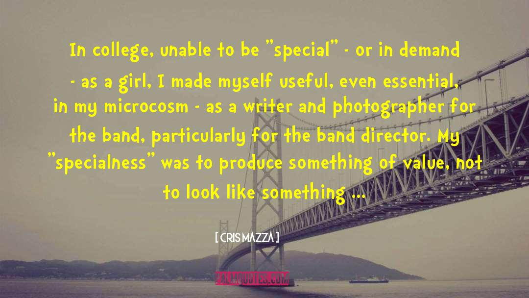 College Applications quotes by Cris Mazza