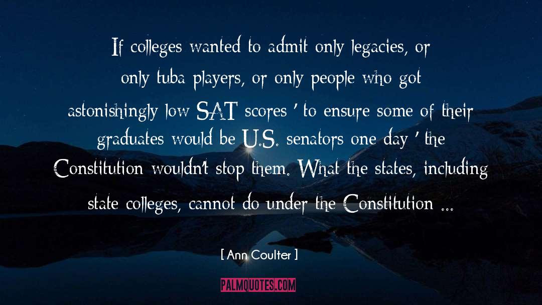 College Baseball quotes by Ann Coulter