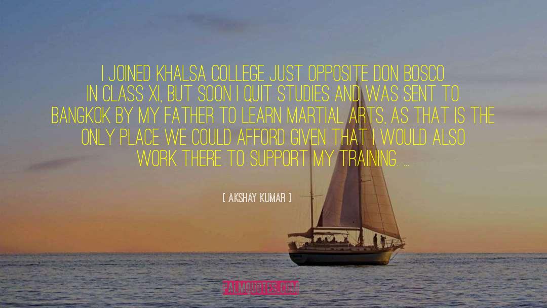 College Class quotes by Akshay Kumar