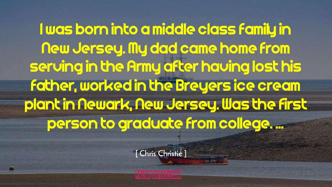 College Class quotes by Chris Christie