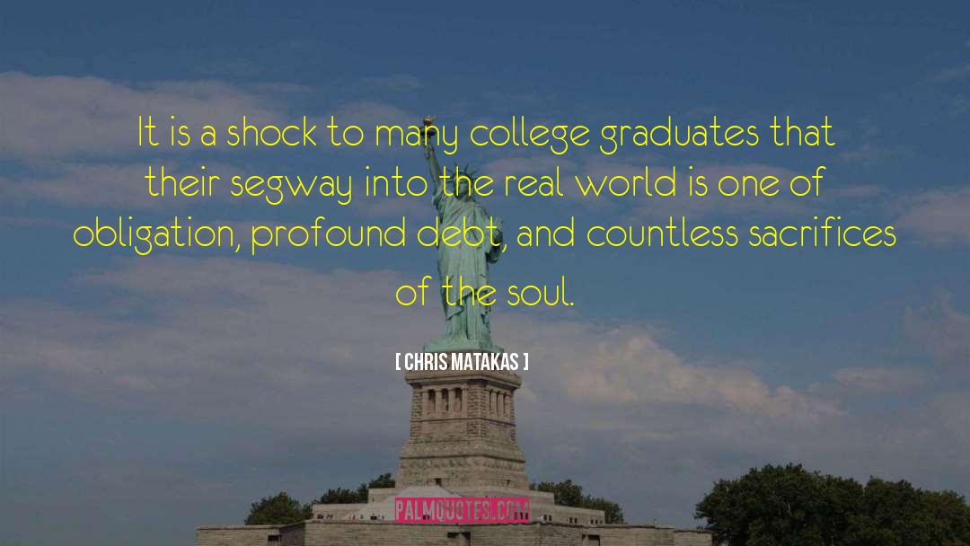 College Debt quotes by Chris Matakas