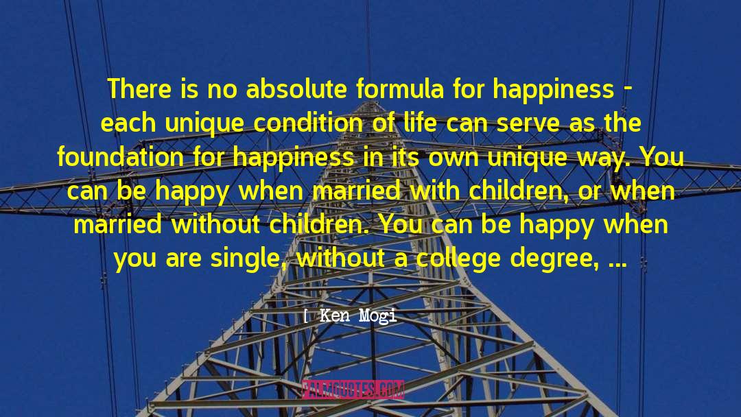 College Degree quotes by Ken Mogi