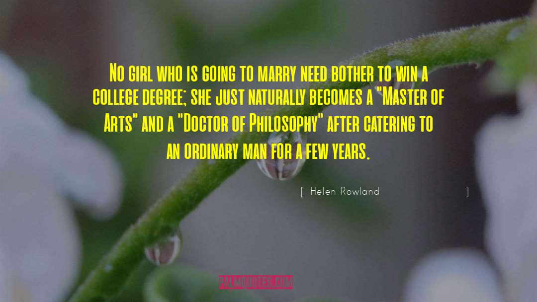 College Degree quotes by Helen Rowland