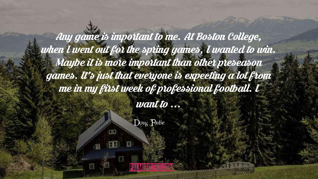 College Football Schedule quotes by Doug Flutie