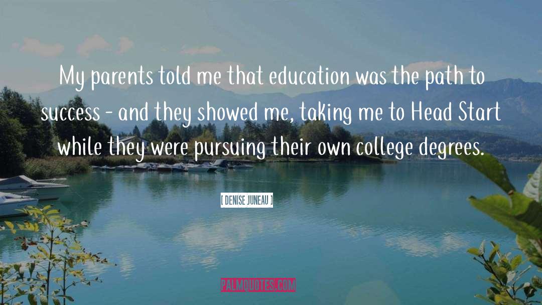 College Graduates quotes by Denise Juneau