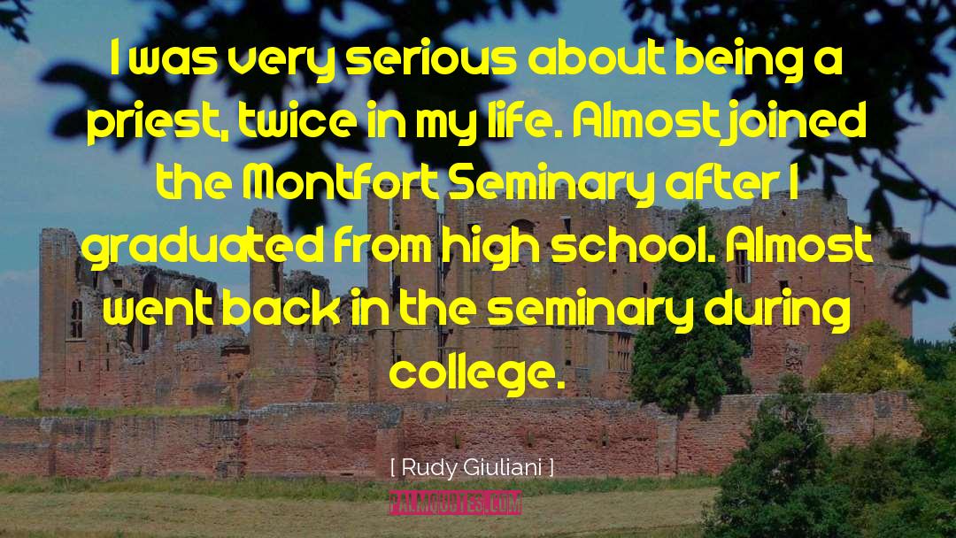 College Life quotes by Rudy Giuliani