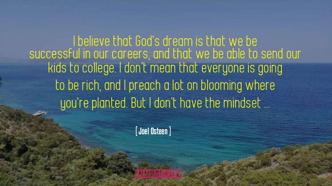 College Major quotes by Joel Osteen