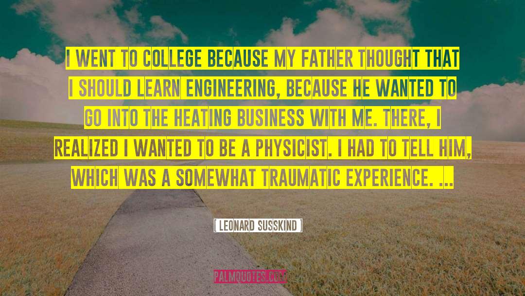 College Sports quotes by Leonard Susskind