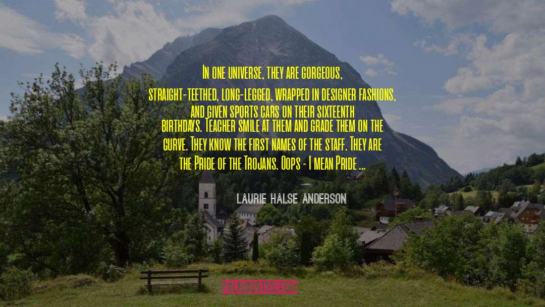 College Students quotes by Laurie Halse Anderson