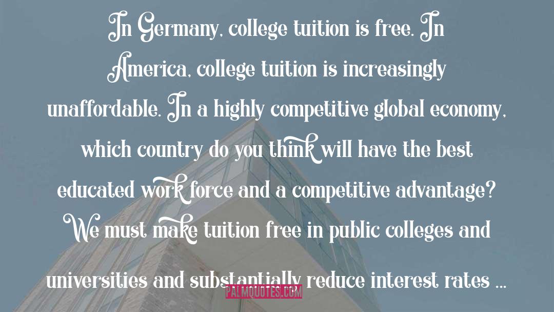 Colleges And Universities quotes by Bernie Sanders