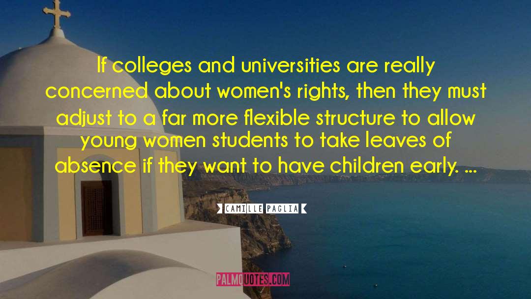 Colleges And Universities quotes by Camille Paglia