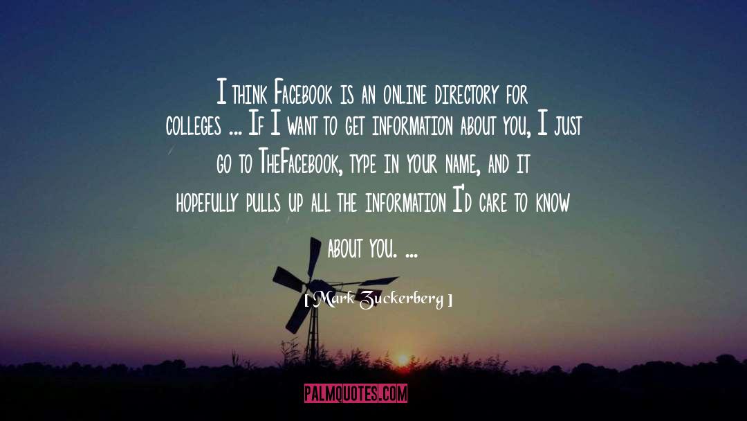 Colleges quotes by Mark Zuckerberg