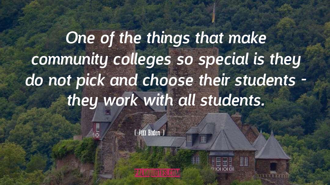 Colleges quotes by Jill Biden