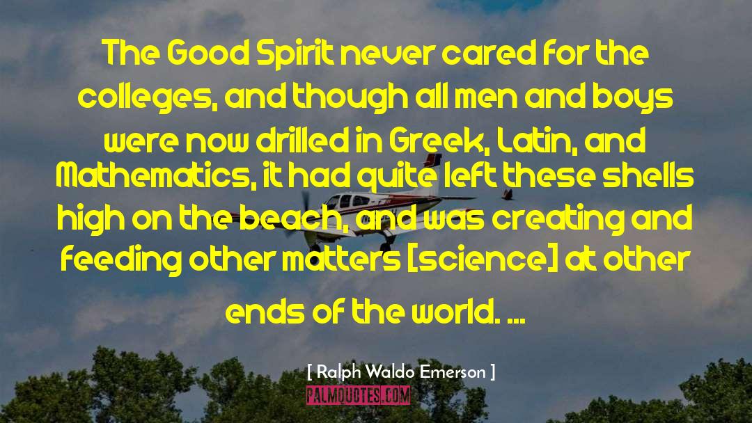 Colleges quotes by Ralph Waldo Emerson