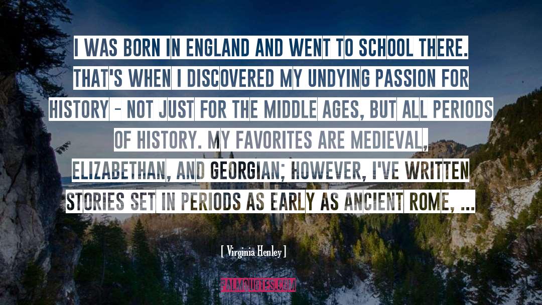 Collenette School quotes by Virginia Henley
