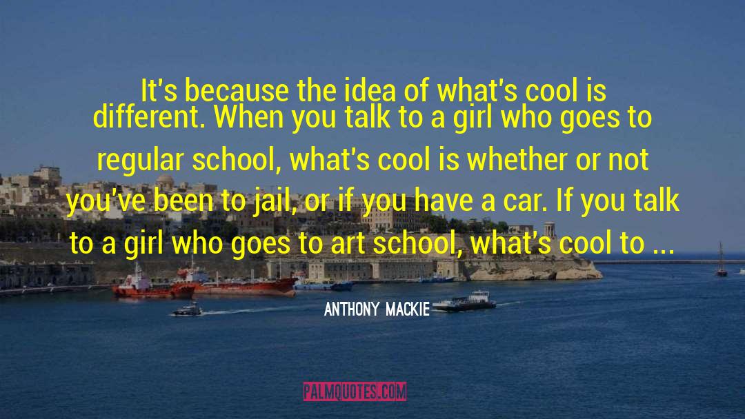 Collenette School quotes by Anthony Mackie