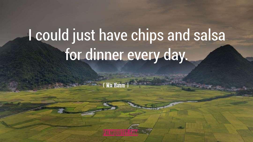 Colmillos Chips quotes by Mia Hamm