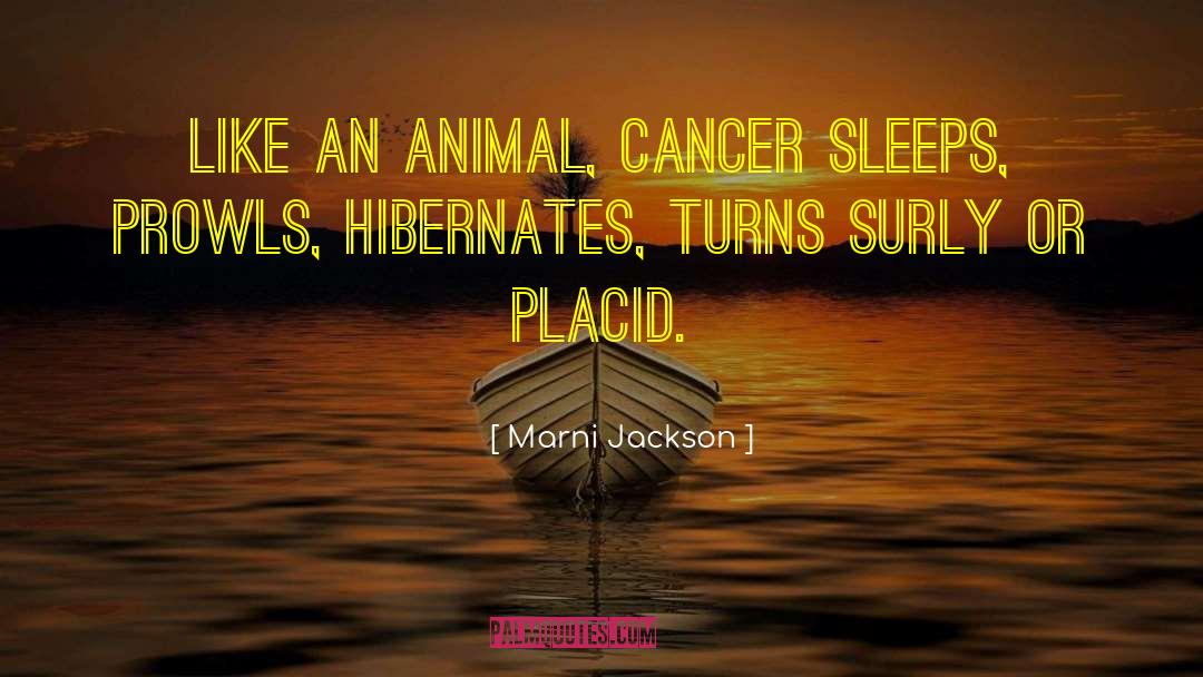 Colon Cancer quotes by Marni Jackson