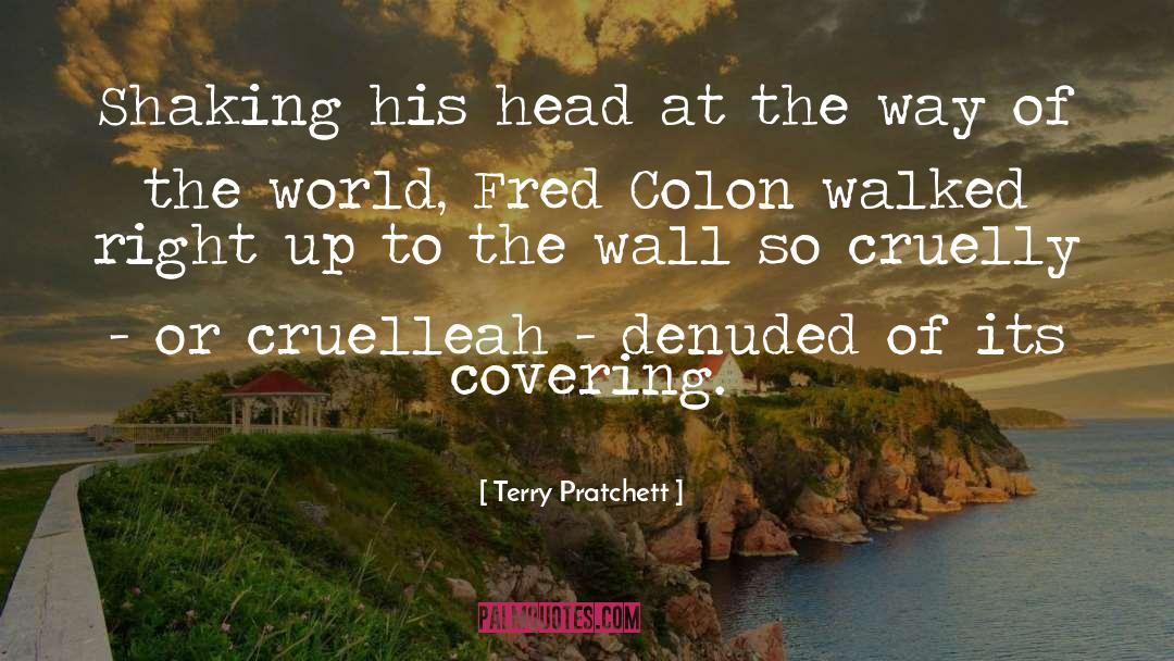 Colon quotes by Terry Pratchett