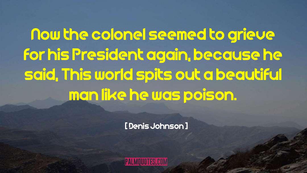 Colonel Chabert quotes by Denis Johnson