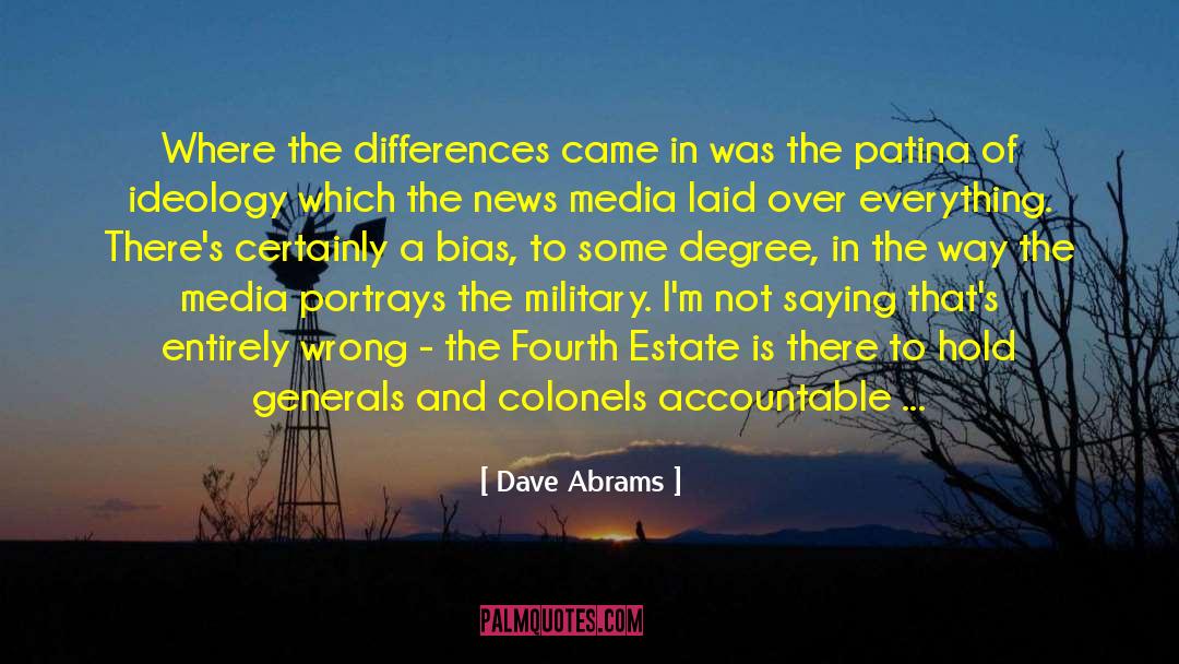 Colonels quotes by Dave Abrams