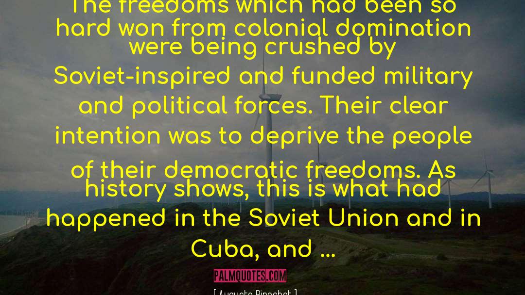 Colonial Narrative quotes by Augusto Pinochet