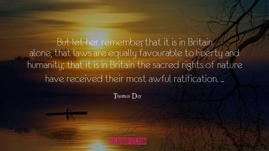 Colonialist Britain quotes by Thomas Day