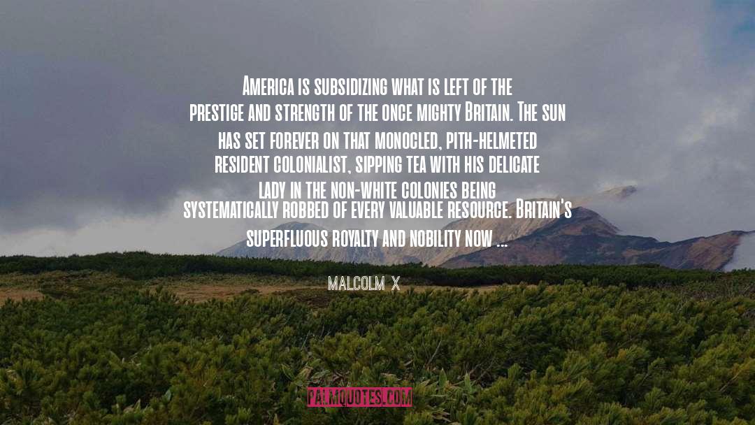 Colonies quotes by Malcolm X