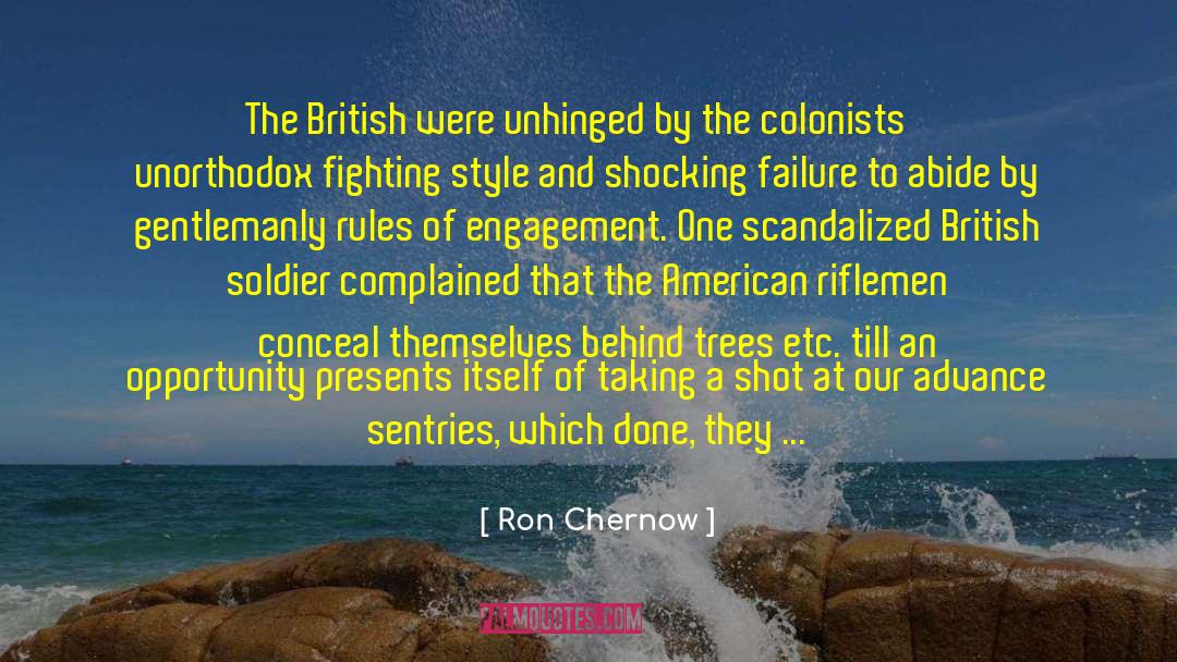 Colonists quotes by Ron Chernow