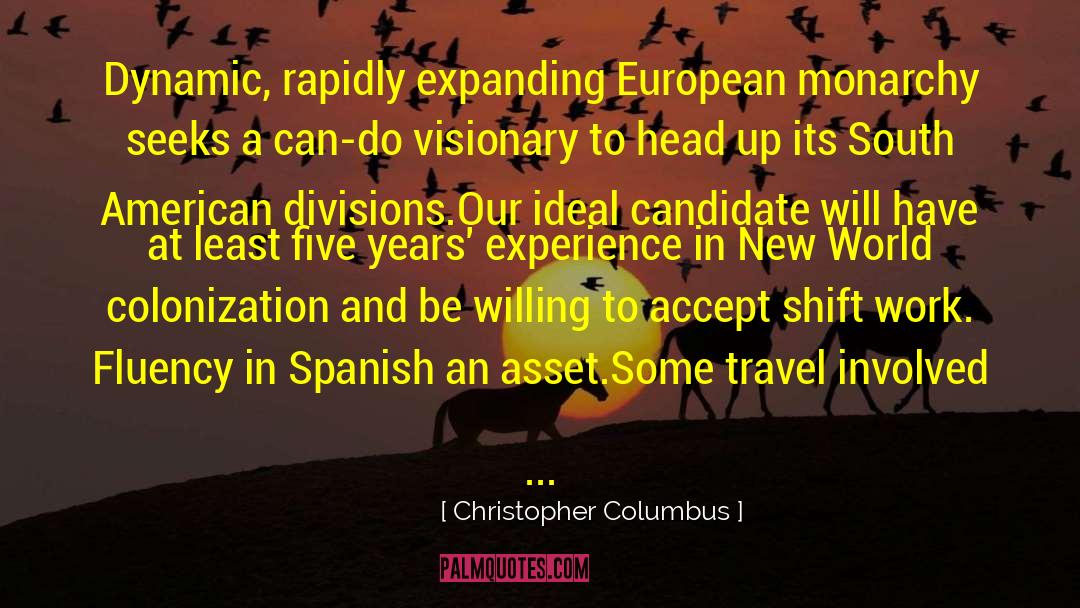 Colonization quotes by Christopher Columbus