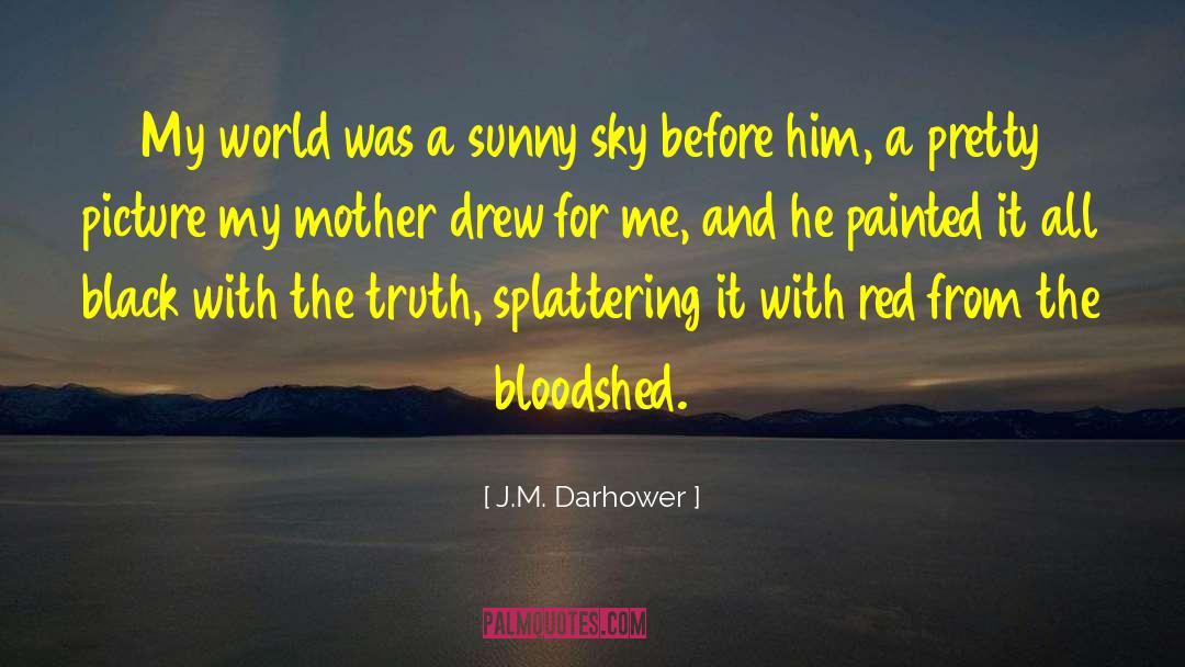 Color Black quotes by J.M. Darhower