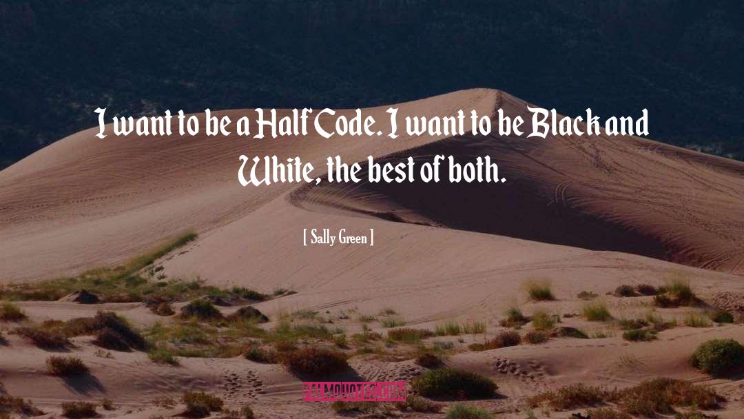 Color Black quotes by Sally Green