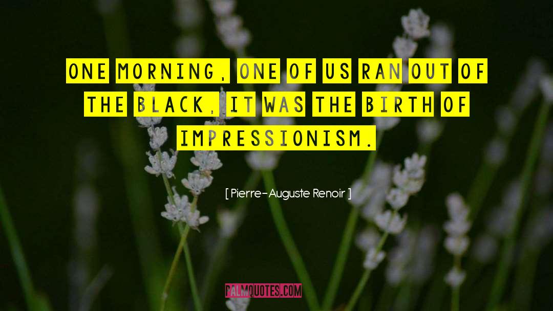 Color Black quotes by Pierre-Auguste Renoir