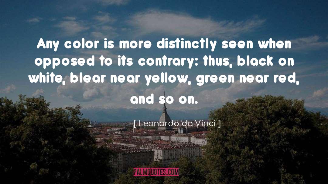 Color Grading quotes by Leonardo Da Vinci