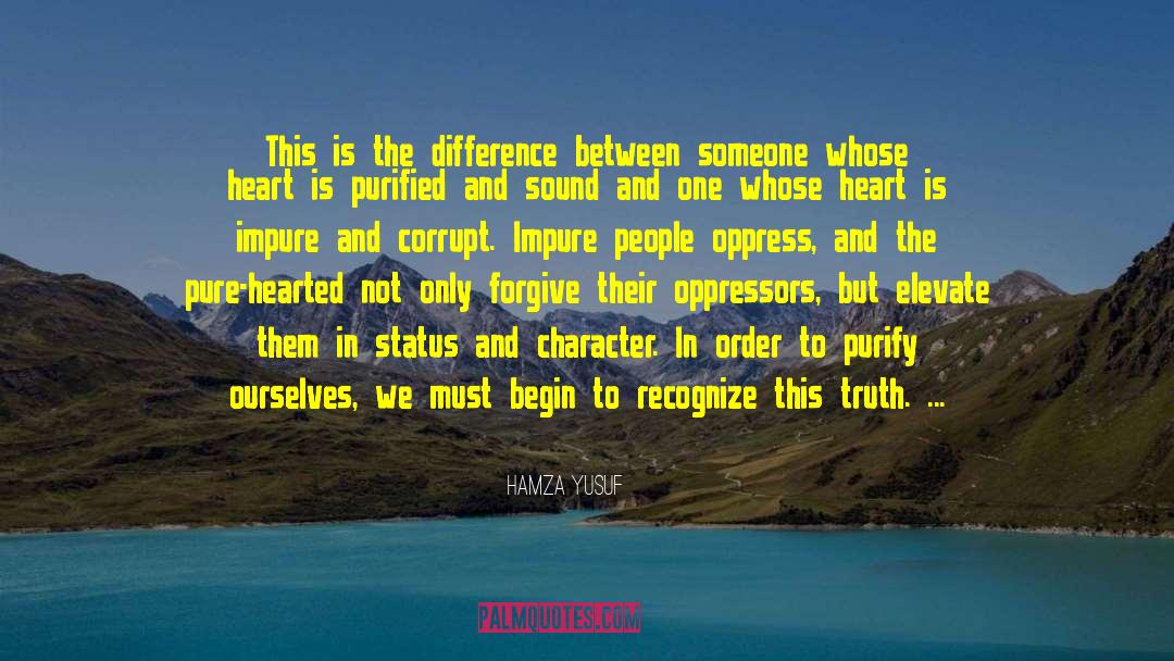 Color Of Character quotes by Hamza Yusuf